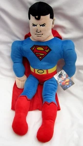 Marvel 26" Superman Man of Steel Cuddle Pillow Pal Plush Toy-New with tag!v1 - Picture 1 of 3