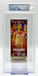 Zion Williamson Signed Autograph NBA Debut Ticket Stub New Orleans Pelicans PSA - Picture 1 of 3