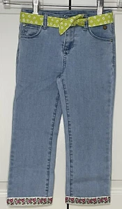 NWT Matilda Jane size 6 Jeanius Adjustable Waist blue Jeans girls - Picture 1 of 8