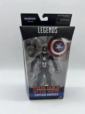 Marvel Legends Civil War Captain America 6" Action Figure Giant Man BAF 2015 NEW - Image 1 of 4