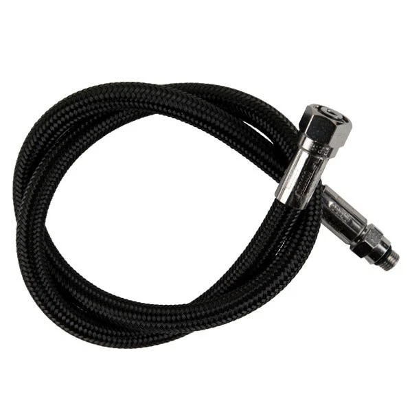 Aeris Max Flex Braided Scuba Diving Regulator and Octo MaxFlex Hose Black 30in - Image 1 of 1
