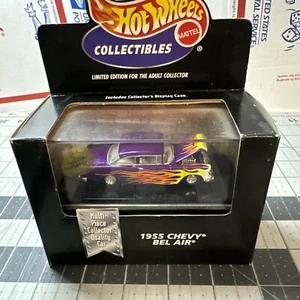 Chevy Bel Air 1955 100 % coleccionables Hot Wheels púrpura - Imagen 1 de 7