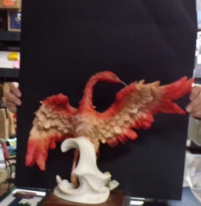 MountFiori Collection Red Ibis Figurine Hand Painted Resin Sculpture... - Picture 1 of 16