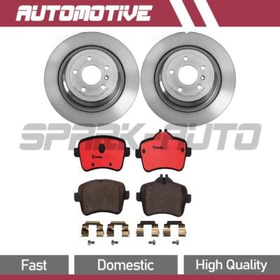 Pastillas de freno y rotores traseros Brembo para Mercedes-Benz ML350 2015 2014 2013 2012 Foto 1 de 4