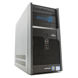 Fujitsu P2560 Windows Xp 2gb 160gb Rs232 Seriale Com Pc Computer Ricondizionato - Bild 1 von 4