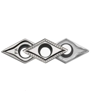 10pcs Cermet DCMT07/11 FA FG MT Turning Inserts Smooth Finishing Cutting Steel - Picture 1 of 4