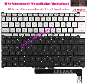 Teclado estadounidense para portátil Acer Swift X SFX14-51G SFX14-71G N23Q6 SFX14-72G EX214-53 - Imagen 1 de 5