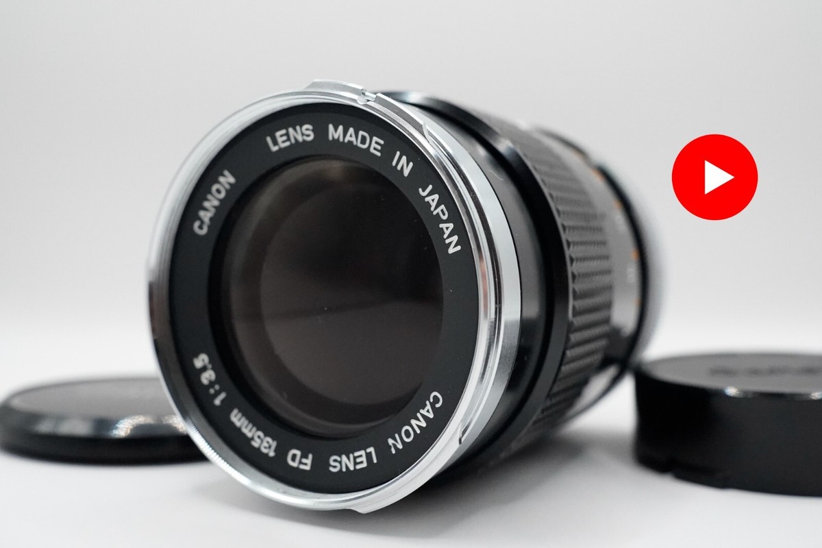 Canon FD f/3.5 Camera Lenses 135mm Focal for sale - eBay