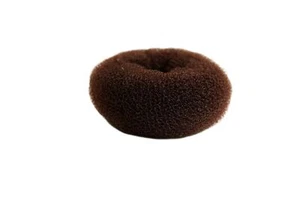 Duttkissen Haardutt Dutt Kissen Ring Haarrose Volumen Styling braun medium 8x4cm - Bild 1 von 7