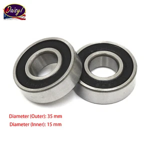 2X Wheel Bearing Front / Rear for Coleman CT100U Doodlebug Db30 Coleman 6201-2R - Picture 1 of 1