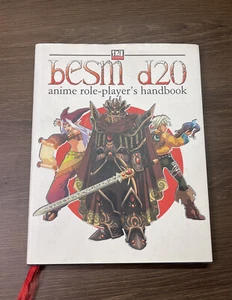 BESM D20 Anime Role-Player's Handbook by Mark C. MacKinnon - Hardcover Excellent - Foto 1 di 2