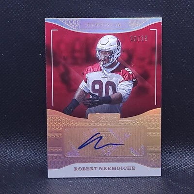2016 Panini Donruss Signature Series  Robert Nkemdiche Autograph 13/15 #209 - Image 1 of 2