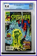 Peter Parker Spider-Man #3 CGC Graded 9.4 Marvel 1999 White Pages Comic Book.