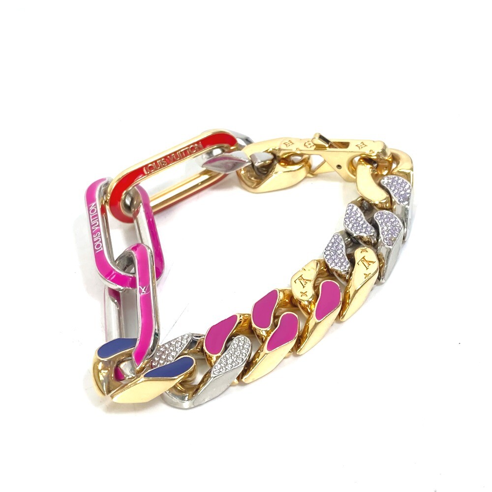 LOUIS VUITTON ブレスレット M0942A ピンクゴールド 正規品 - アクセサリー