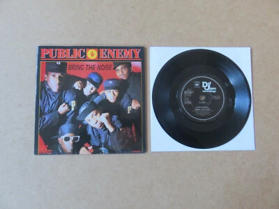 PUBLIC ENEMY Bring The Noise DEF JAM 1987 UK 1ST PRESSING VINYL 7" 651335 7 - Image 1 of 4