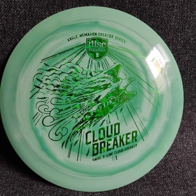 Discmania Cloud Breaker Eagle McMahon Creator Series Swirly 173g - Image 1 of 4
