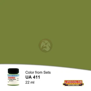 LifeColor Acrylic Paint Color Sets German Dark Green FS 34227 (22ml) UA411 - Picture 1 of 1