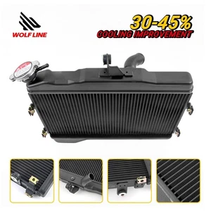 WOLFLINE Motorcycle All Aluminum Radiator For Yamaha YZF-R7 2021-2022 - Picture 1 of 8