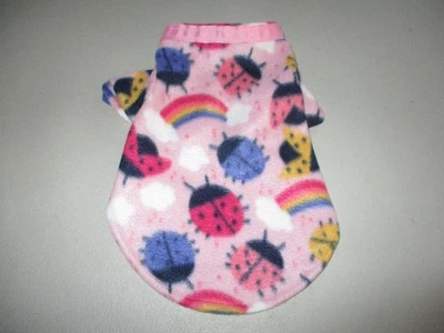 XS fleece dog coat handmade - Image 1 of 2