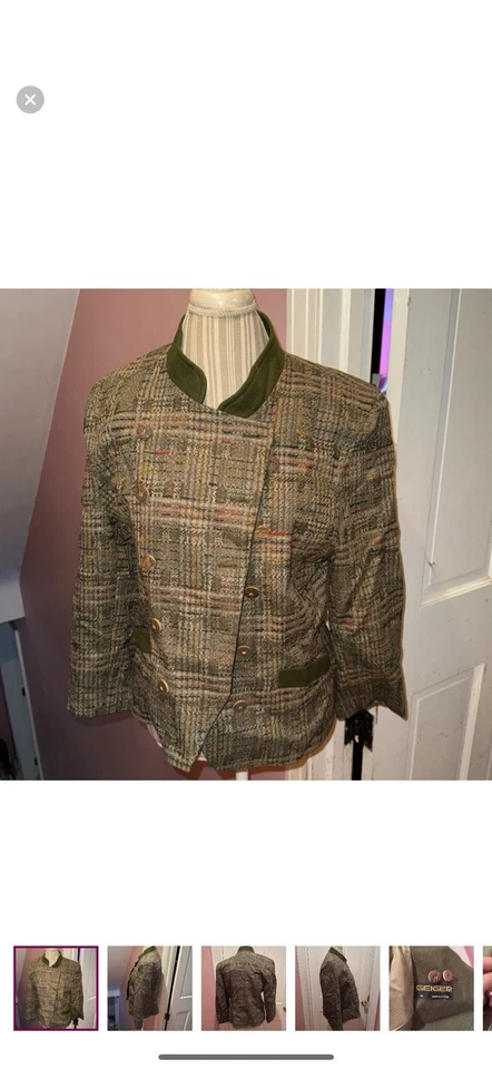 Blazer de lana Geiger Geiger AustraliaTalla: 8 Foto 1 de 4