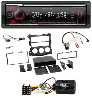 Kenwood Lenkrad Bluetooth USB DAB Autoradio für Nissan 370Z 2009-2013 Roadster a - Bild 1 von 4