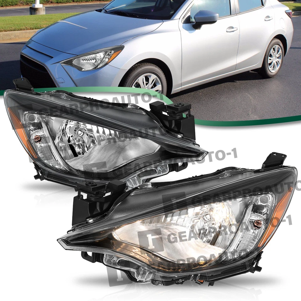 Faro halógeno pasajero y conductor para Toyota Yaris iA 2016-2019 sedán 2 un. Foto 1 de 4