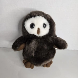Hootie Hooters Brown Owl Plush Stuffed Animal Restaurant Mascot 6" Toy - Picture 1 of 3