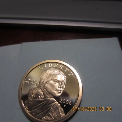 2006 S PROOF SACAGAWEA DOLLAR UNC. - Image 1 of 3