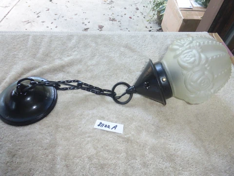 Vintage Antique Hanging Pendant Porch Light 81122 A Cover