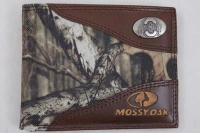 ZEP PRO Ohio State Buckeyes MOSSY OAK Camo Bifold Wallet TIN Gift BOX - Image 1 of 4
