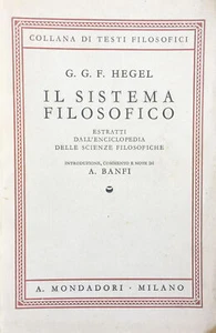 Il sistema filosofico Hegel, Georg Wilhelm Friedric 1936 - Picture 1 of 1