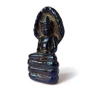 Leklai Naga Cubriendo Buda Phra Nak Prok Amuleto Tailandés Poderes Místicos Estatua 2" - Imagen 1 de 12
