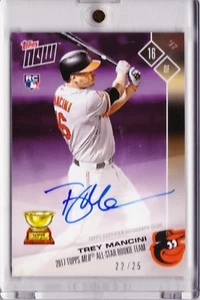 Trey Mancini Autograph 2017 Topps Now RC MLB All Star Rookie OS-16D 22/25 AUTO - Picture 1 of 2