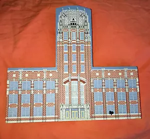 Casa modelo de madera vintage Manitowoc Wisconsin Lincoln escuela secundaria arte popular WI grande - Imagen 1 de 10