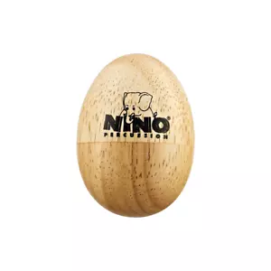 More details for nino percussion wooden egg shaker - small