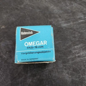 Rodenstock Omegar 50mm f4.5 Enlarging Lens in Original Box  - Picture 1 of 4