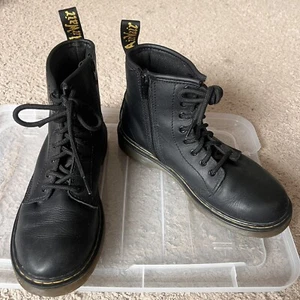 Dr. Martens 1460 J Black Boots Size 36 EU - Picture 1 of 9
