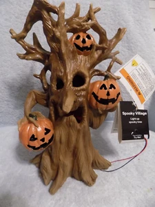 Árbol espeluznante hueco iluminado Soooky aprox. 7" X 12" Nuevo Sin Caja - Imagen 1 de 4