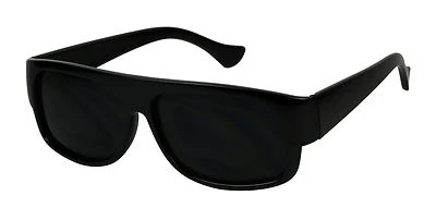 ShadyVEU  OG Cholo Dark Smoke Lens Classic Hardcore Eazy E Loc Sunglasses - Image 1 of 2