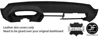 CAPAS DE COURO PRETO PAINEL E PAINEL POD SERVE PARA PORSCHE 928 1978-1989 ESTILO 2 - Imagem 1 de 3