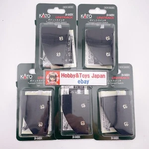 Kato 24-840BK HO/N Scale UniTrack Turnout Control Switch Set of 5 Black - Picture 1 of 8