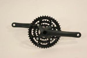 Fuji / Samox Fat Bike Crankset 3x8/9 spd 175mm Alloy Arms 44/34/24 Rings FBC1 - Picture 1 of 3