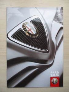 Alfa Romeo 145 UK Sales Brochure (1999) - Picture 1 of 10