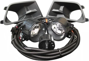 2010-2012 V6 Mustang Fog Light Kit 3.7L & 4.0L Ford - Includes OEM switch - Foto 1 di 5