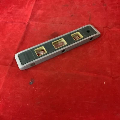 Johnson 9” Aluminum Magnetic Torpedo Level 3 vial Vintage - Image 1 of 4