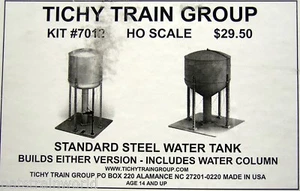 Tichy Trains HO/HOn3 Stahl Wassertank (7012) - Bild 1 von 2