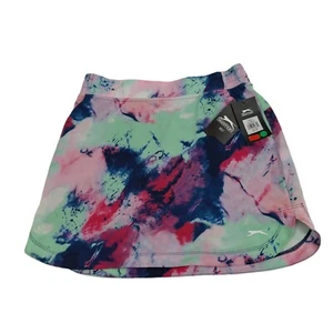 Slazenger NWT Flounce Skort 15'' Womens Small Athletic Multi Color Marble Golf - Picture 1 of 15