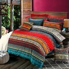 Bohemian Bedding Set Duvet Cover Pillowcase 3Pcs Set Bedroom Comforter Cover Set