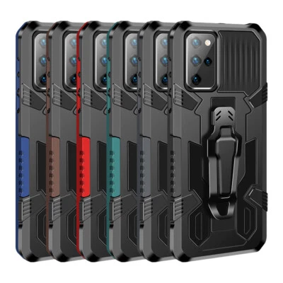 For Samsung Galaxy S24 S23 S22 S21 S20 Ultra Armor Case Belt Clip Stand Cover - Image 1 of 4