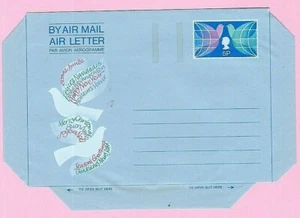 GB AK Briefpapier 1971 - WEIHNACHTEN - 5p LUFTBRIEF - unbenutzt neuwertig - Bild 1 von 2
